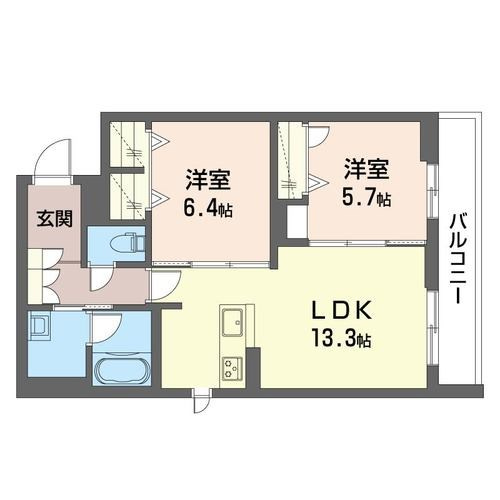 クレスティークの間取り