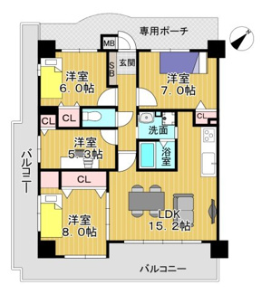 【間取り】 | デュアル南茨木