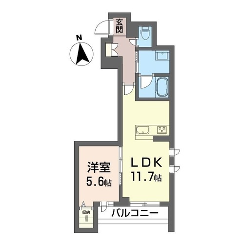 Ｄｅｂｕｔの間取り