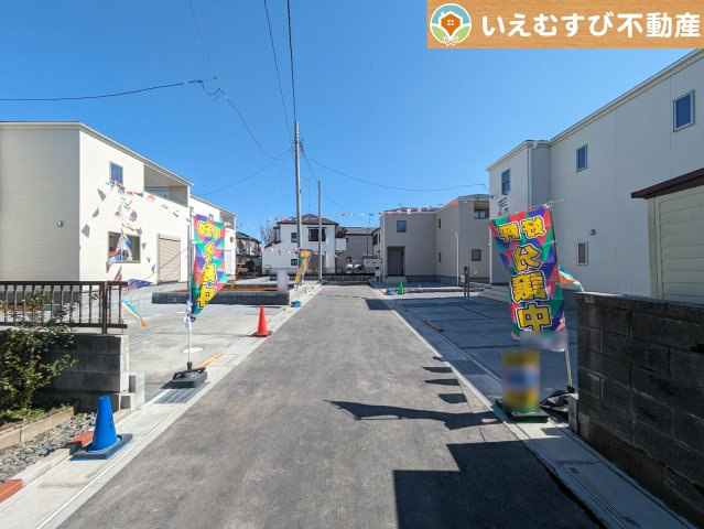 Livele Garden.S　熊谷原島第2の前面道路含む現地写真|前面道路含む現地写真です