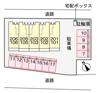 【駐車場】 | リバーサイドK-1　岡崎市石神町