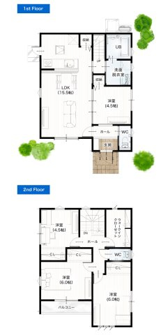 【間取り】 | 「アイパッソの家」熊本市北区清水東町1号地 | ☆間取り☆