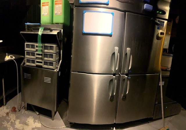 近江八幡市桜宮町の店舗一部のキッチン|キッチンです