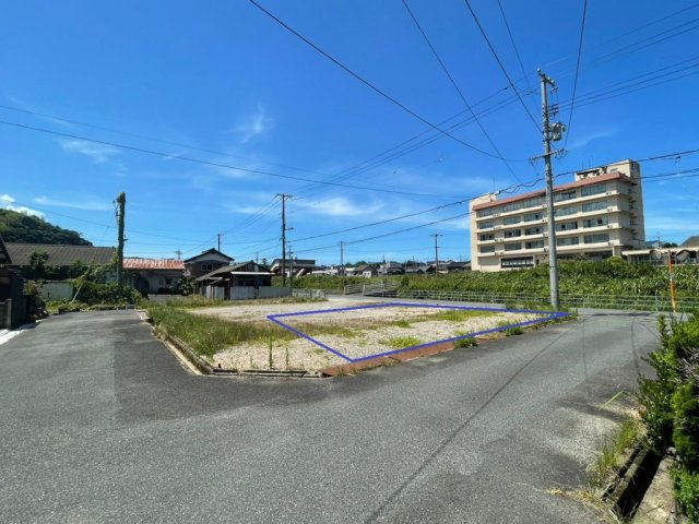 鳥取市気高町浜村土地の外観