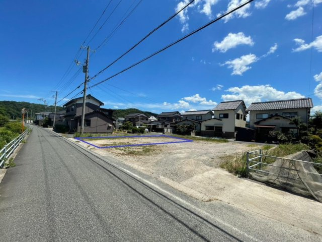 鳥取市気高町浜村土地の外観