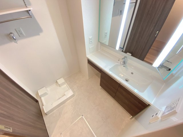 エスト山王の独立洗面台