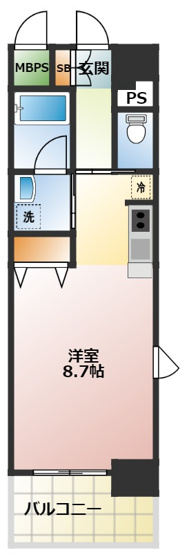 【間取り】 | エルセレーノ石屋川