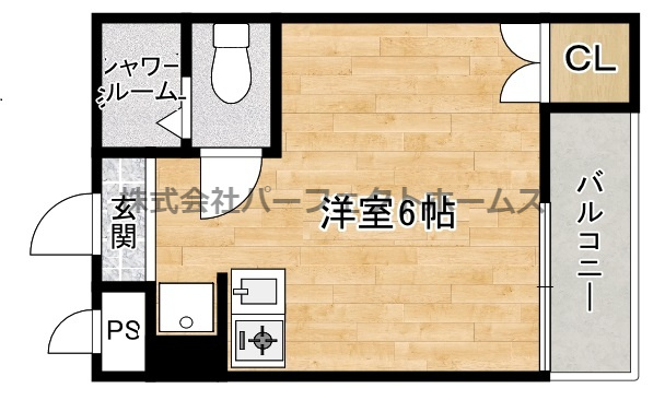 ほーむ21新町の間取り