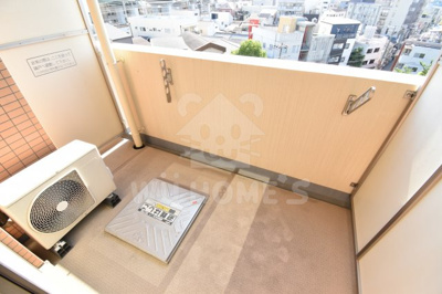 【バルコニー】 | ジュネーゼグラン福島EbiE | バルコニー付きです