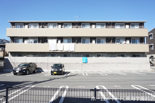 菊池郡菊陽町武蔵ヶ丘北１丁目のアパートの外観