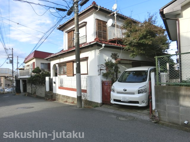 八千代台東４丁目　売地の前面道路含む現地写真