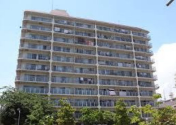 洋伸東大島マンションの外観