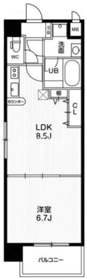 【間取り】 | アーバンフラッツ城東