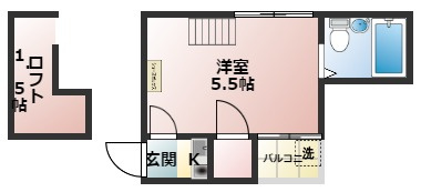 パレス東大宮の間取り