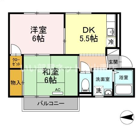 【間取り】 | ポニーズ　ハイム