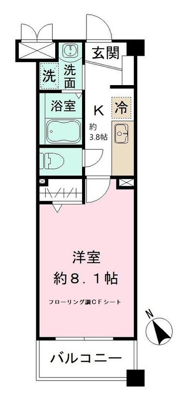 ＬＥＯ伍拾伍番館の間取り