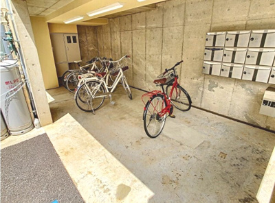 【その他共用部分】 | MidCUBE中台　13353 | 敷地内に自転車置き場があります(^^)/