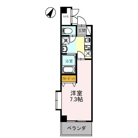 シャインヒルⅡの間取り