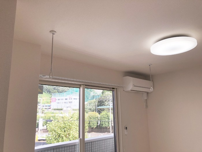 カーサ・ラッフィナートⅢの設備|室内物干し金物