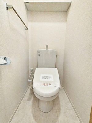 温水洗浄機能付きトイレ