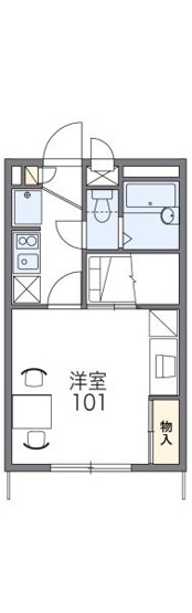 【間取り】 | レオパレスヴィラ