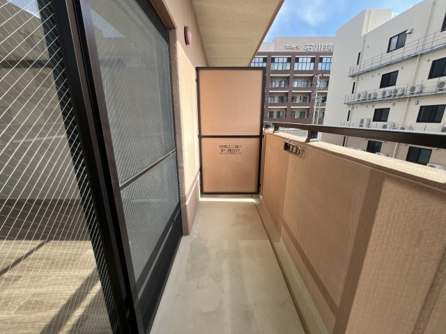 カリヨン三蔵田のバルコニー