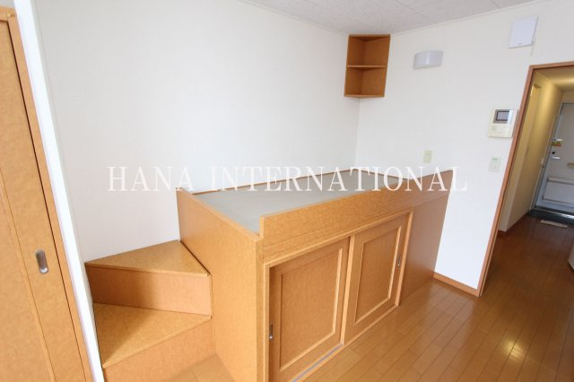 レオパレスジョーヌの寝室