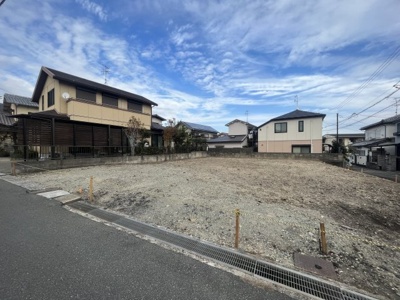 【前面道路含む現地写真】 | 箕面市桜３丁目　土地　１号地