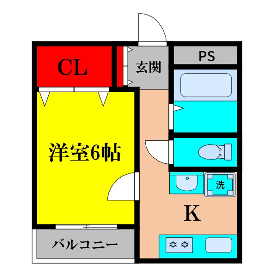 【間取り】 | サンメゾンⅥ