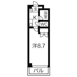 【間取り】 | 春里壱番館