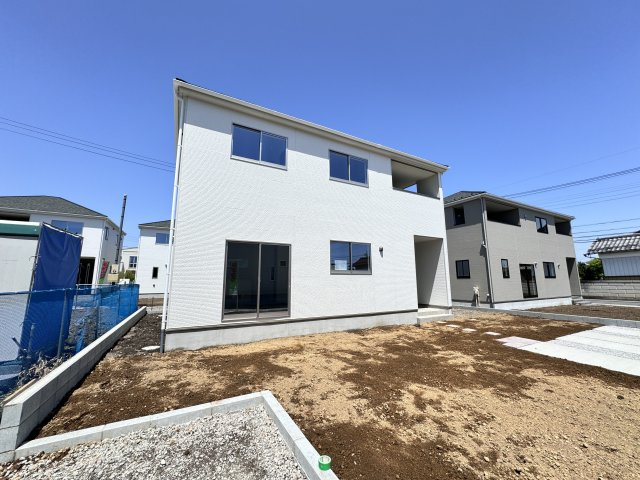新築　前橋市稲荷新田町2期　5号棟の外観|現地写真　前橋市稲荷新田町2期