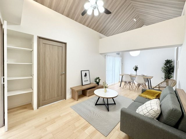 東峰マンション渡辺通の居間・リビング|東峰マンション渡辺通（3LDK）