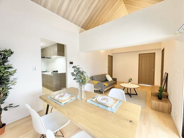 東峰マンション渡辺通の居間・リビング|東峰マンション渡辺通（3LDK）