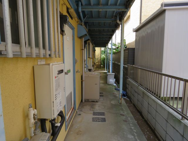 コーポふたばのエントランス