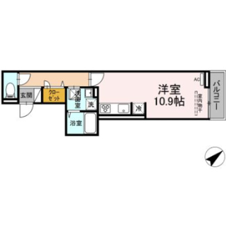 【間取り】 | D-room沖野上Ⅱ