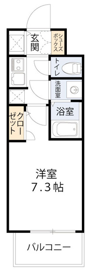 【間取り】 | S-RESIDENCE都島Elegant