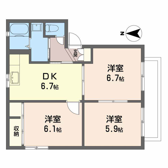 【間取り】 | シャーメゾンくすの木
