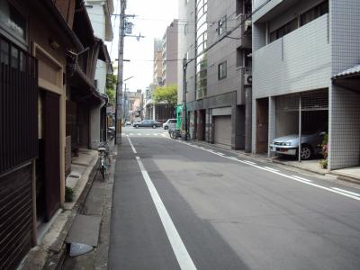ロフト釜座御池の周辺|前面道路