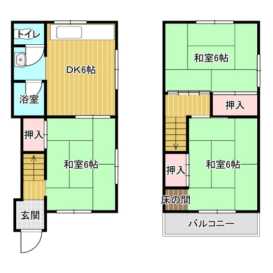 【間取り】 | 魚住町長坂寺戸建て