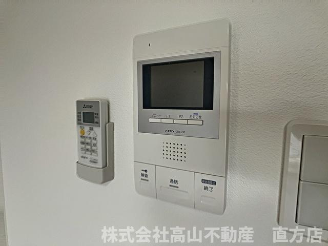 直方市大字感田の賃貸マンションのセキュリティ