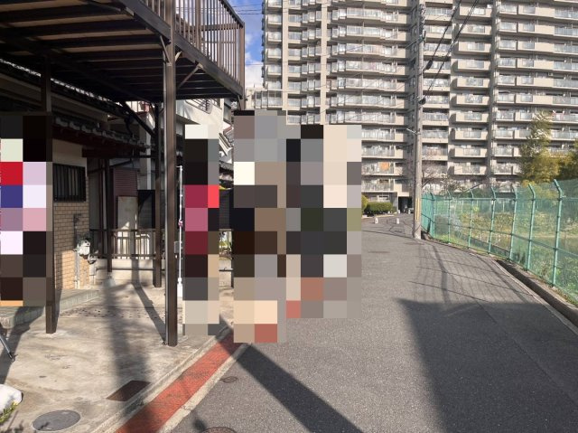 三井南町　一戸建ての前面道路含む現地写真|前面道路　公道