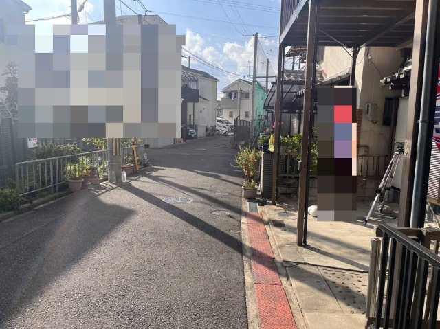 三井南町　一戸建ての前面道路含む現地写真|前面道路　幅員4.7ｍ