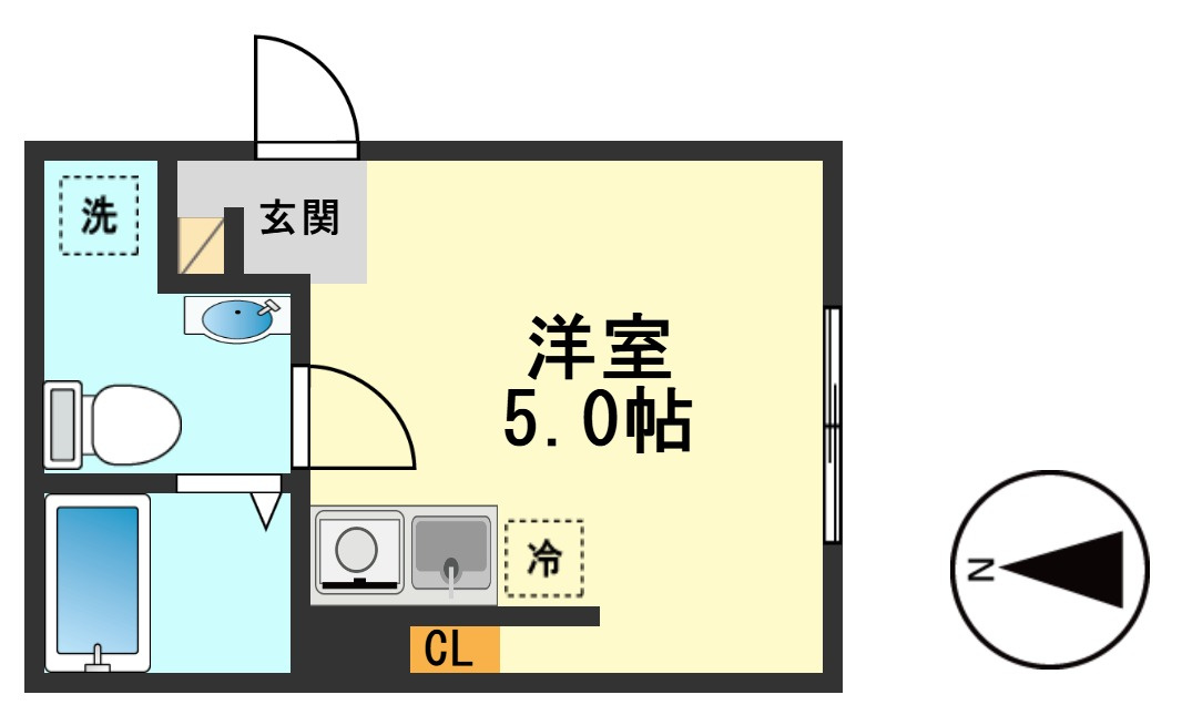 Epicer柴又の間取り