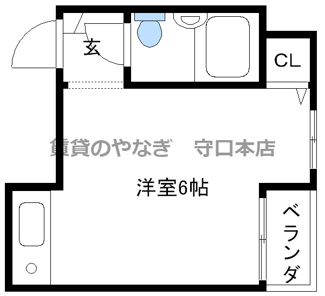 【間取り】 | パレス守口