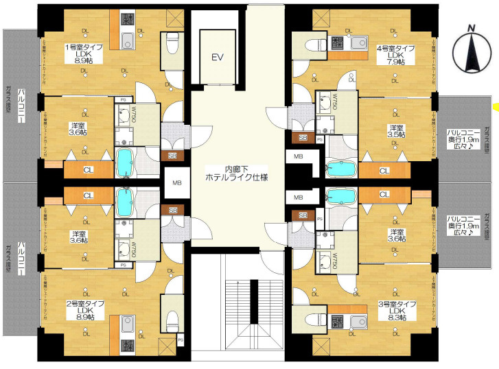 大阪市浪速区戎本町２丁目の店舗事務所