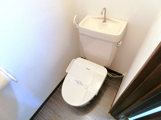 コーポメイプルB棟のトイレ