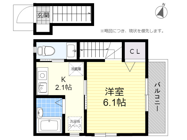ディアコート赤羽の間取り