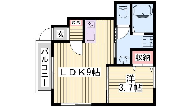 Sun・メゾン志染駅前の間取り