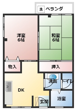 【間取り】 | 小生町店舗A