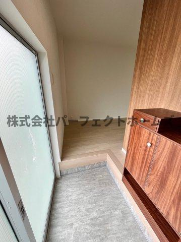 須山町戸建　賃貸の玄関|落ち着いた玄関です